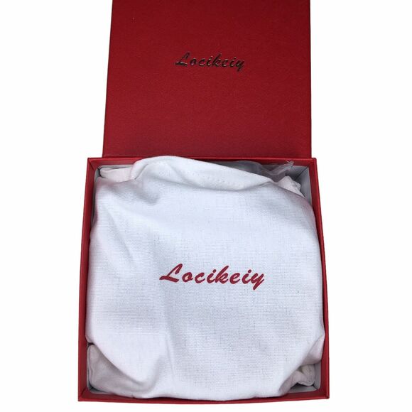 Locikeiy Belt Mens 50 Brown Smooth Genuine Leather Classic Core Preppy Dress NWT - Picture 6 of 8